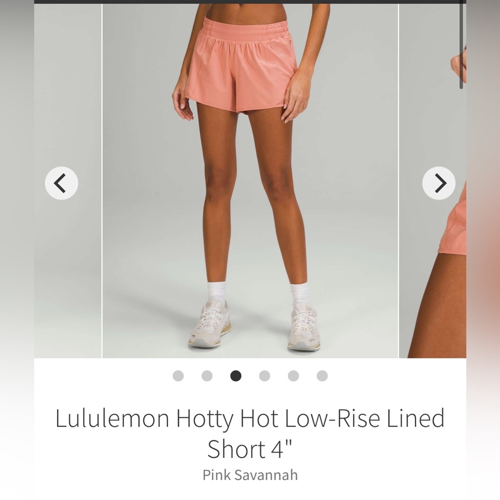 LuluLemon Hotty Hot Shorts Tall